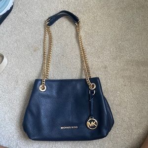 Michael Kors medium dark blue purse